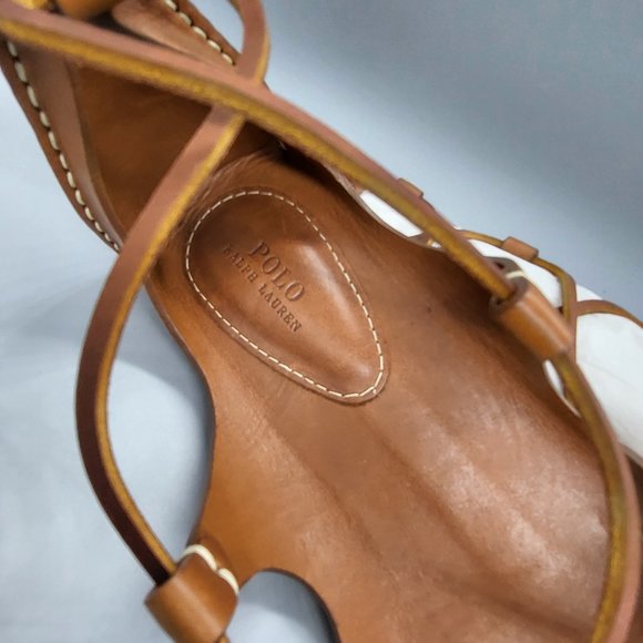 Polo Ralph Lauren | Shoes | Polo Ralph Lauren Laceup Flat Sandal | Poshmark